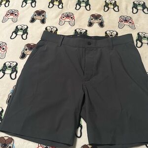 Nike Gray Flat Front Shorts Tailored Fit